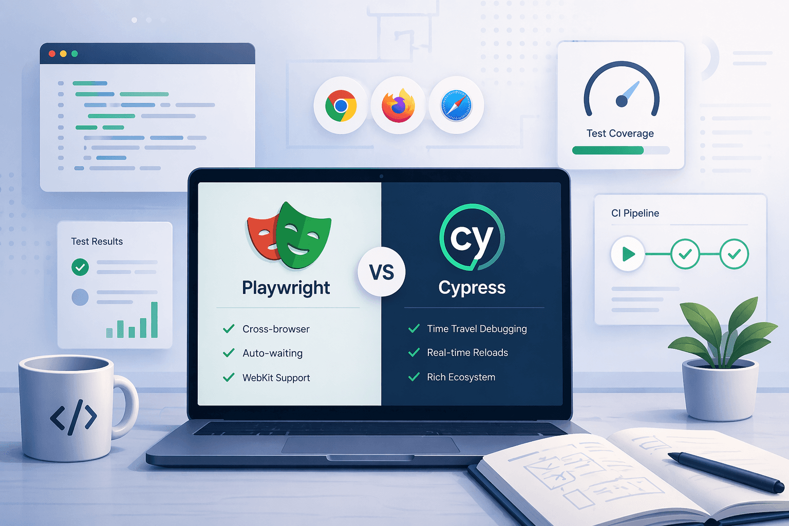 Playwright vs. Cypress in 2026: Why your last evaluation is now outdated.
